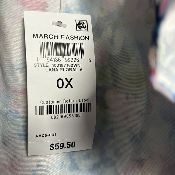 Bar III Trendy Plus Size Ruffled Floral Satin Minidress, Created for Macy's #56 - Picture 8 of 8